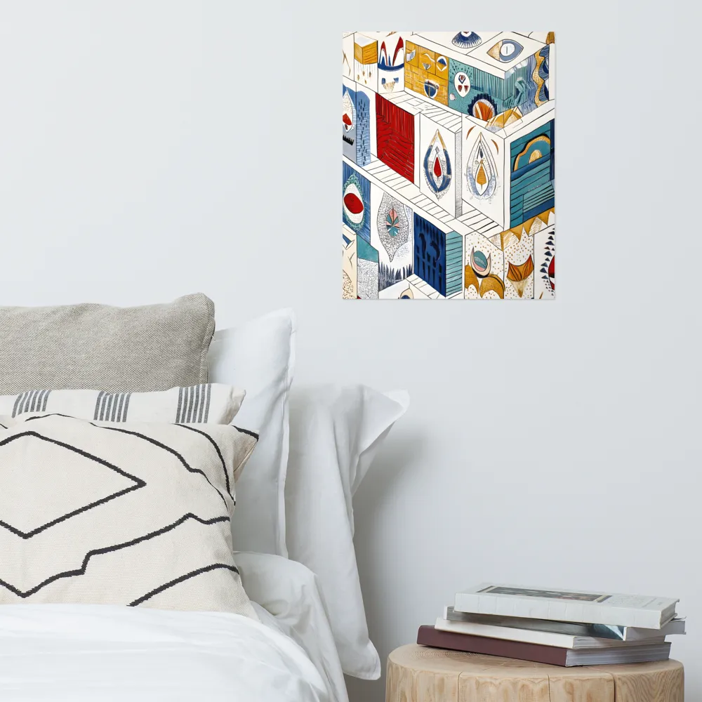 Symphony of Geometric Harmony | Poster | 16″×20″