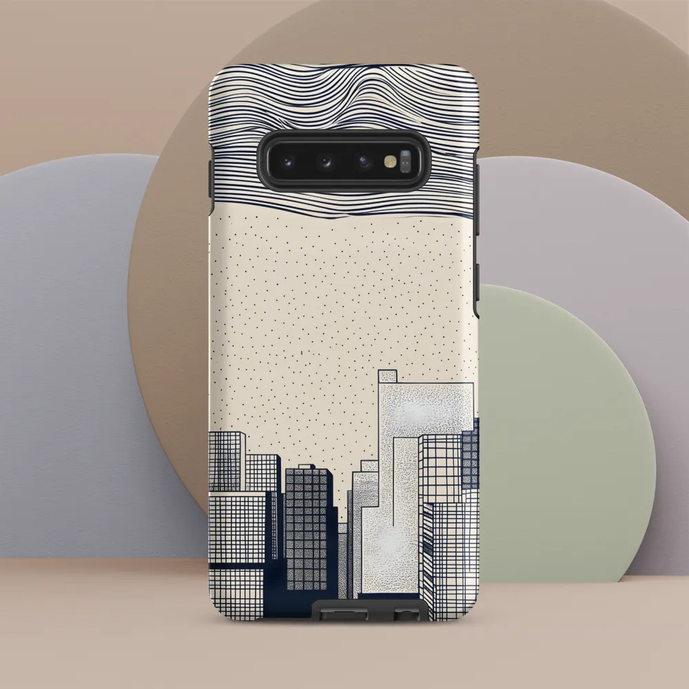 Urban Patterns: A Minimalist Skyline