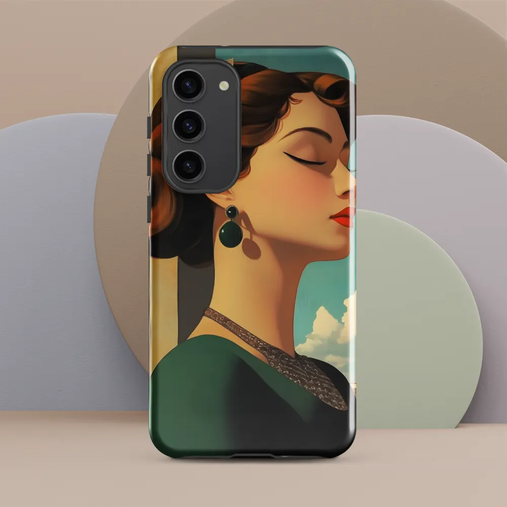 Elegance in Art Deco: A Portrait of Grace