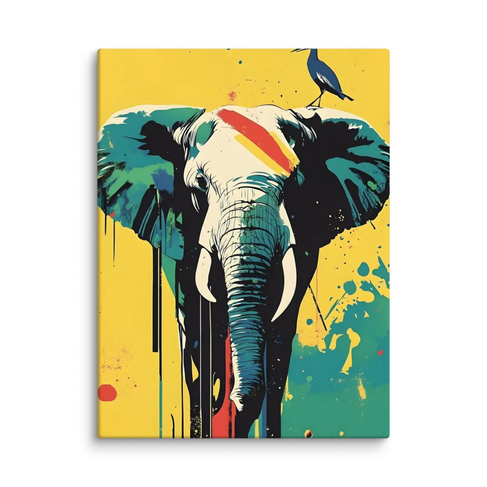 Elegance of the Wild: A Colorful Harmony