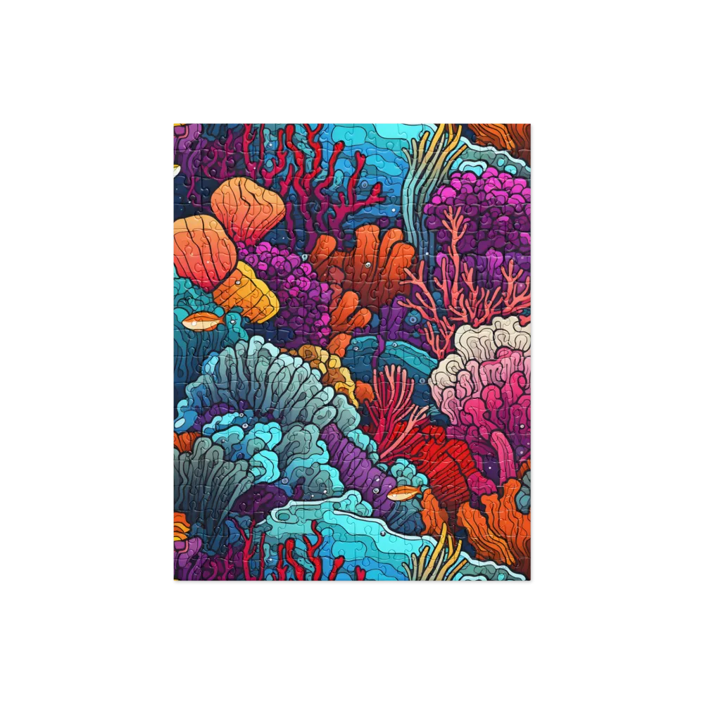 Vibrant Underwater Symphony | Jigsaw Puzzle | 252 pieces