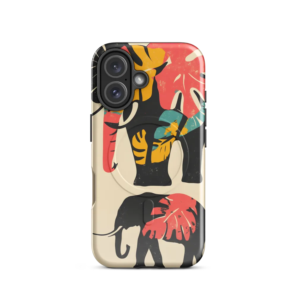 Tropical Elegance: The Elephant's Dance