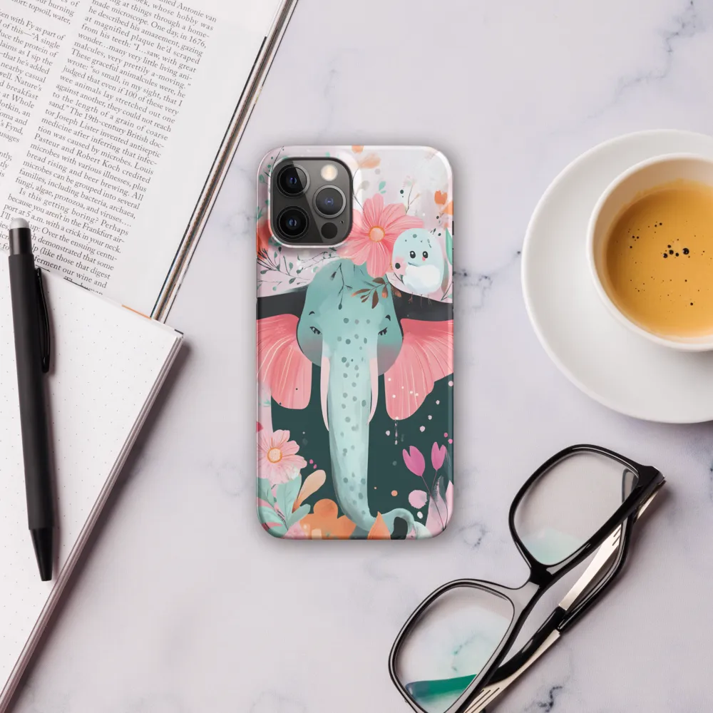 Whimsical Elephant in Bloom