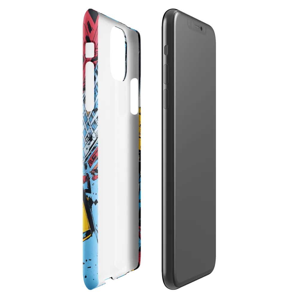 Urban Chaos: Aerial View of City Life | Phone Case |  11 Pro Max | Snap Case | Glossy