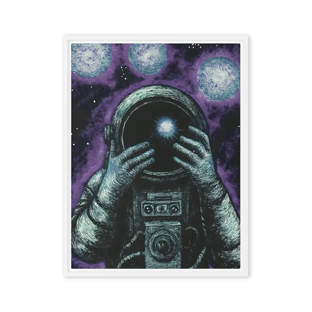 Beyond the Stars | Canvas with White Frame | 24″×32″