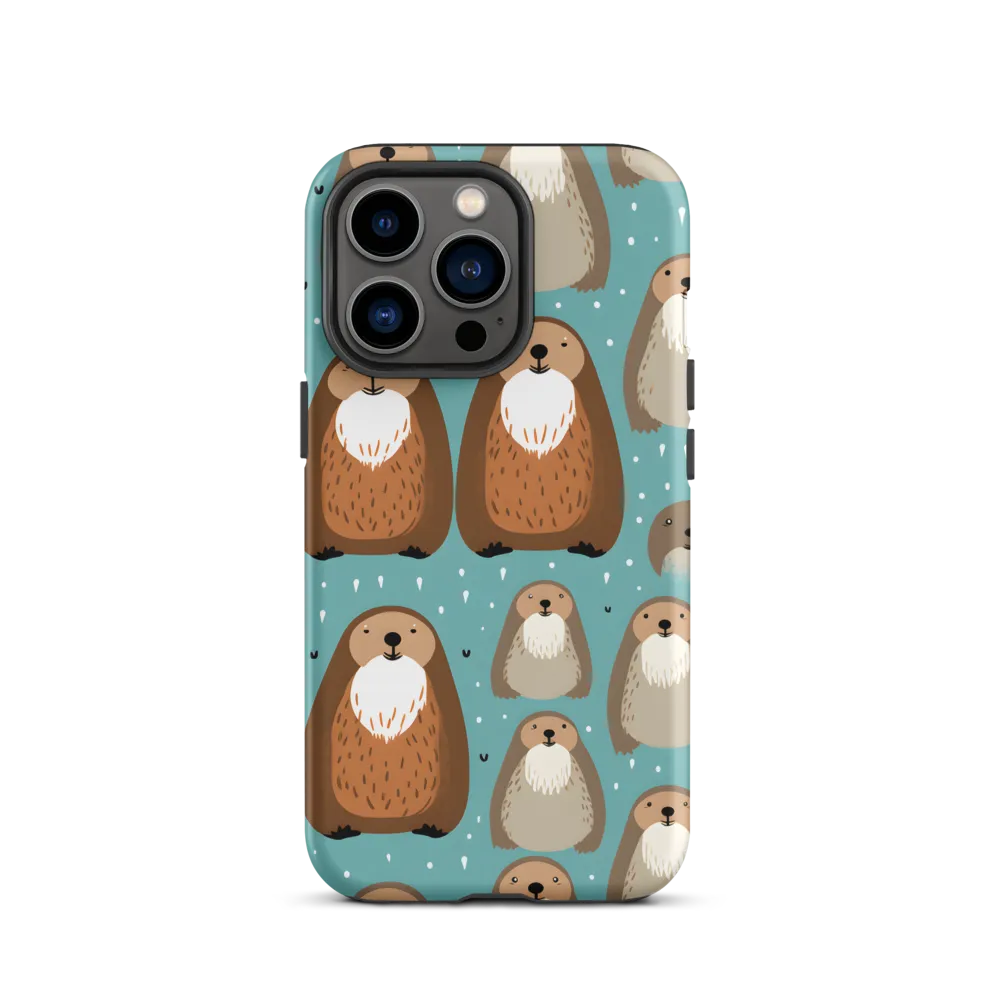 Whimsical Otter Pattern