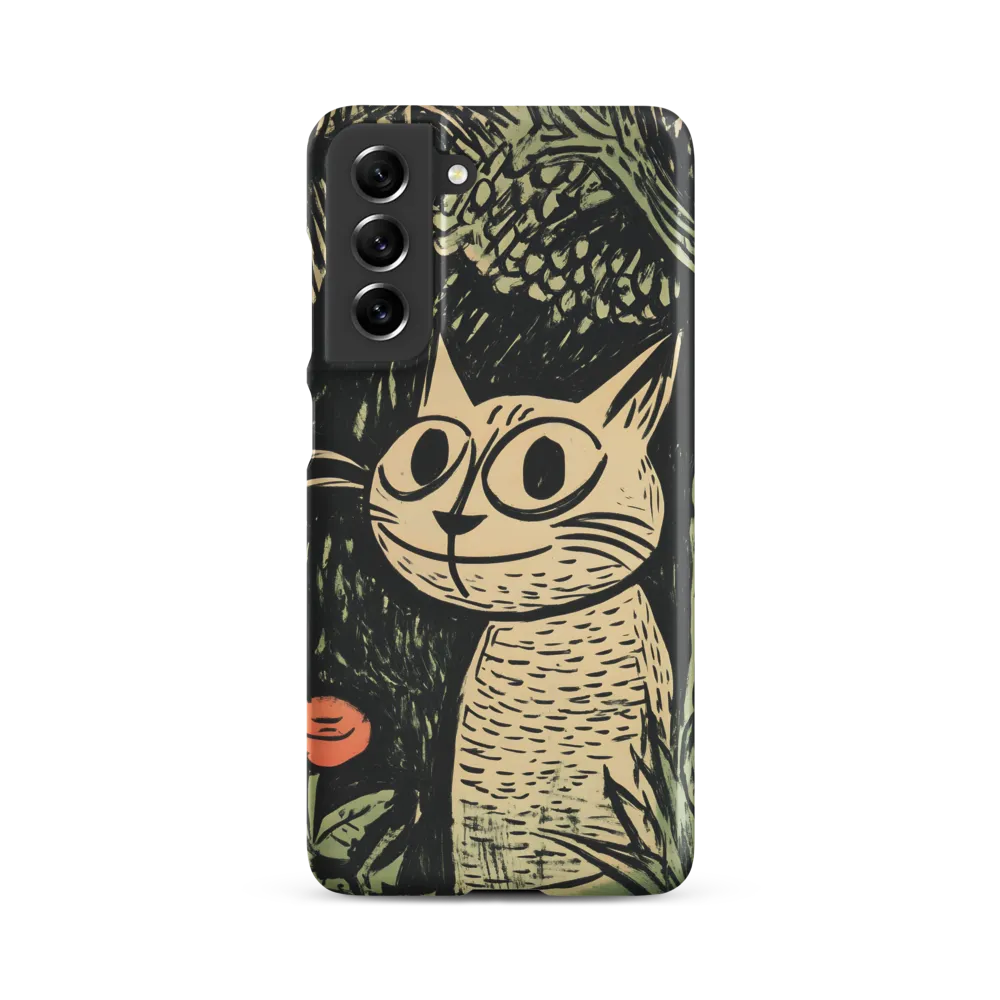 Whimsical Cat in the Forest