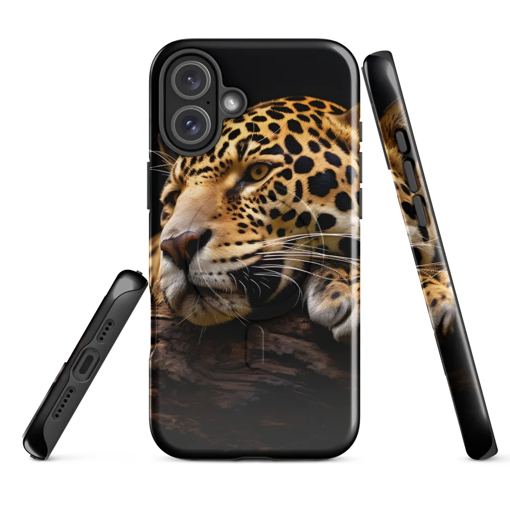 Tranquil Majesty: The Resting Leopard