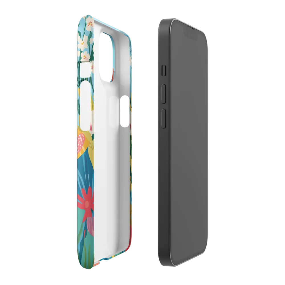 Dancing Among Blossoms | Phone Case |  14 | Snap Case | Matte