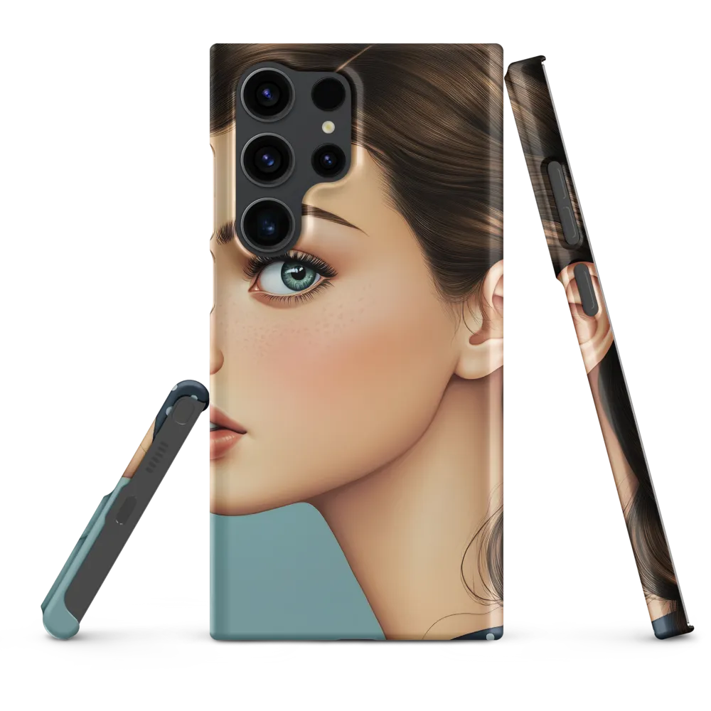 Captivating Gaze: A Modern Portrait