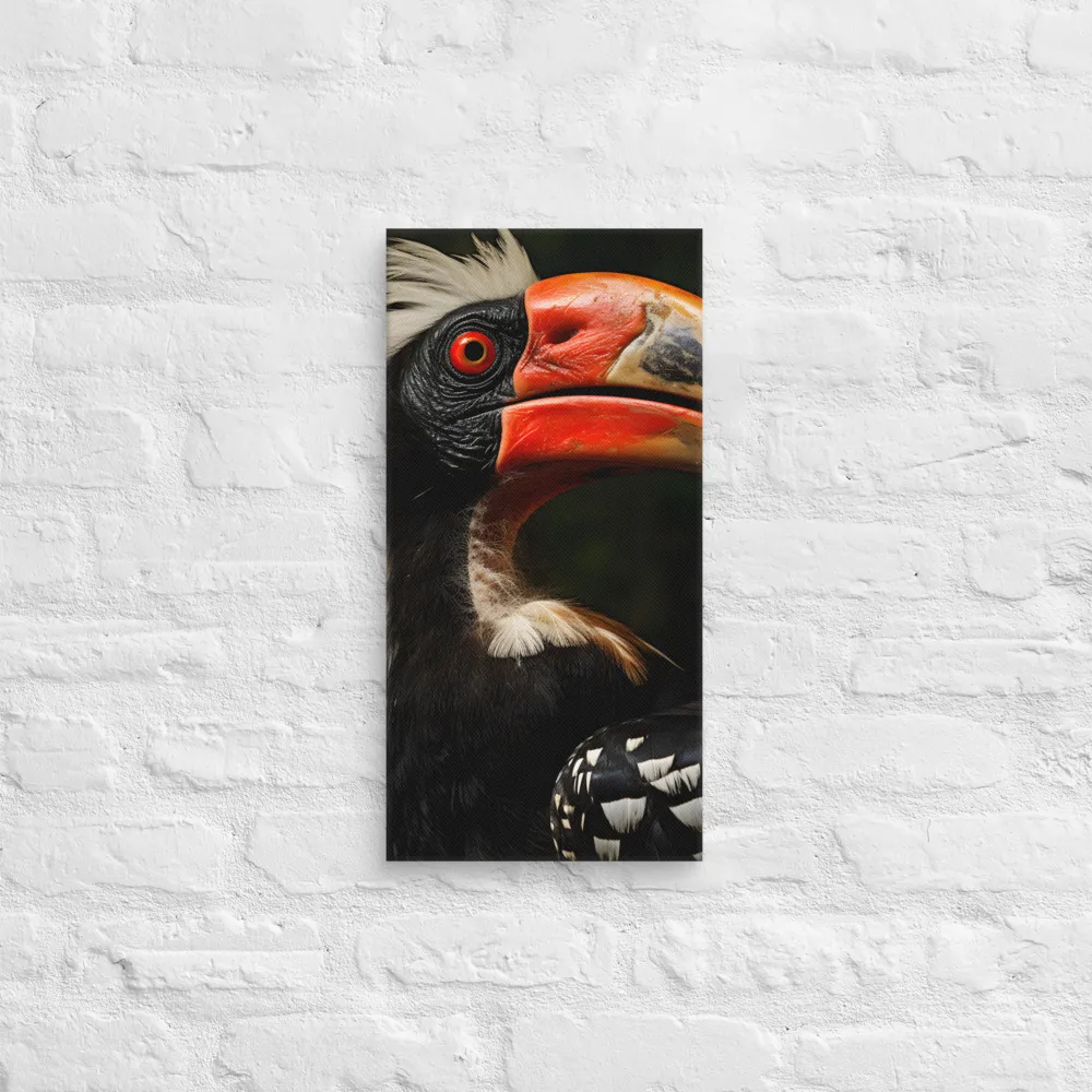 Majesty of the Hornbill | Canvas | 10″×20″