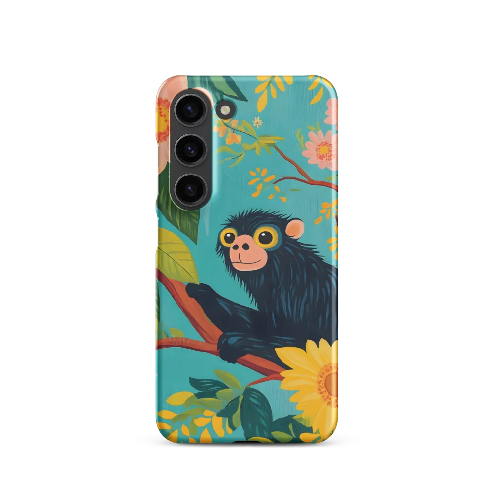 Joyful Encounter in a Floral Paradise