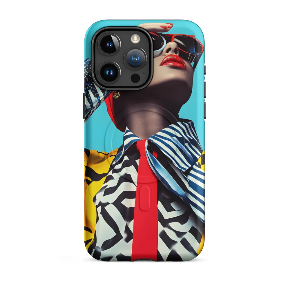 Chic Confidence in Bold Patterns