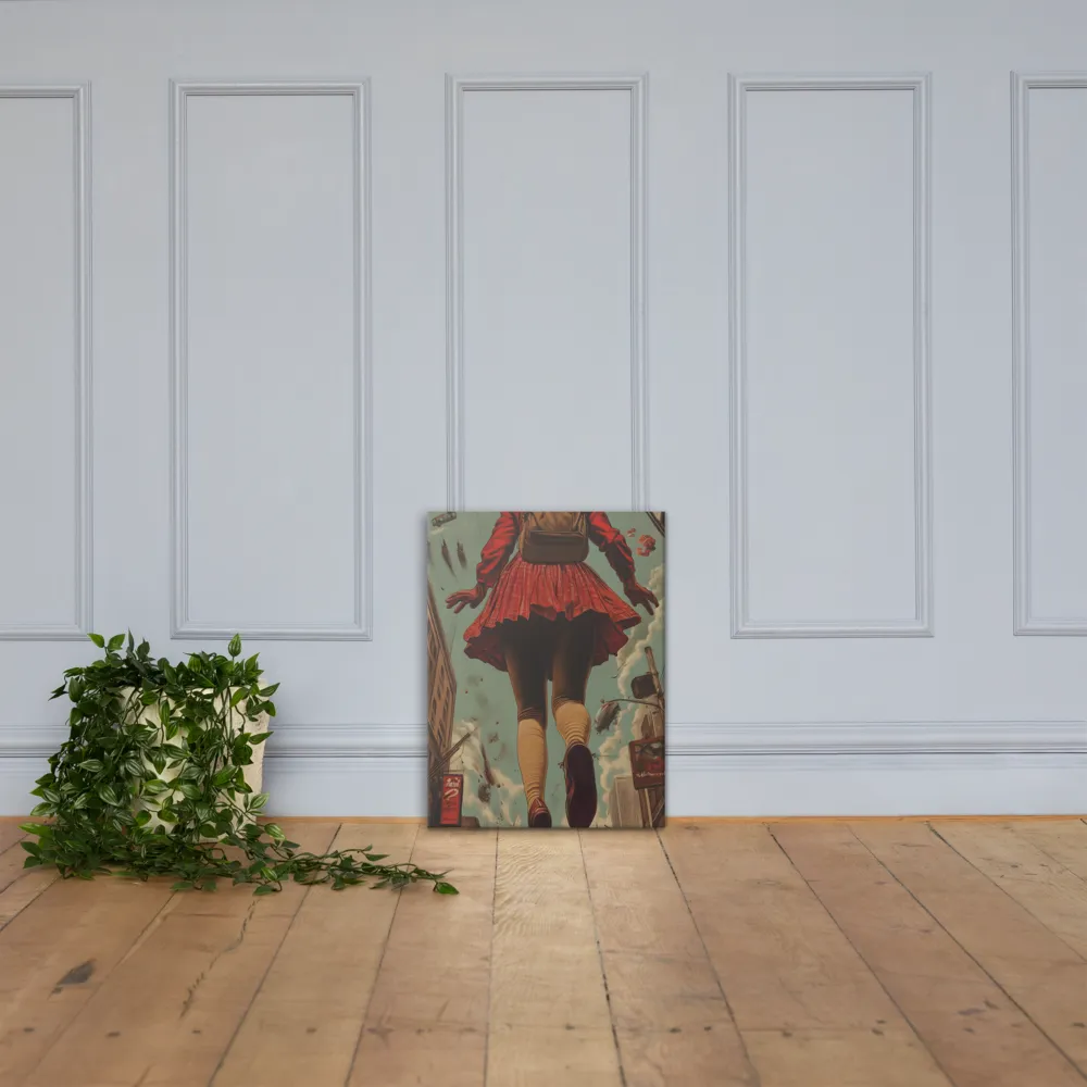 Flight of the Urban Dreamer | Canvas | 18″×24″