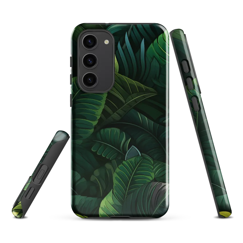 Lush Canopy: A Tropical Foliage Study
