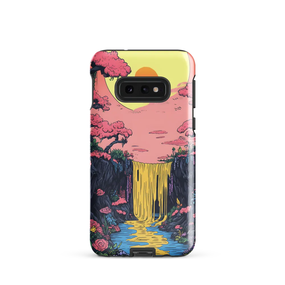 Ethereal Cascade of Blossoms