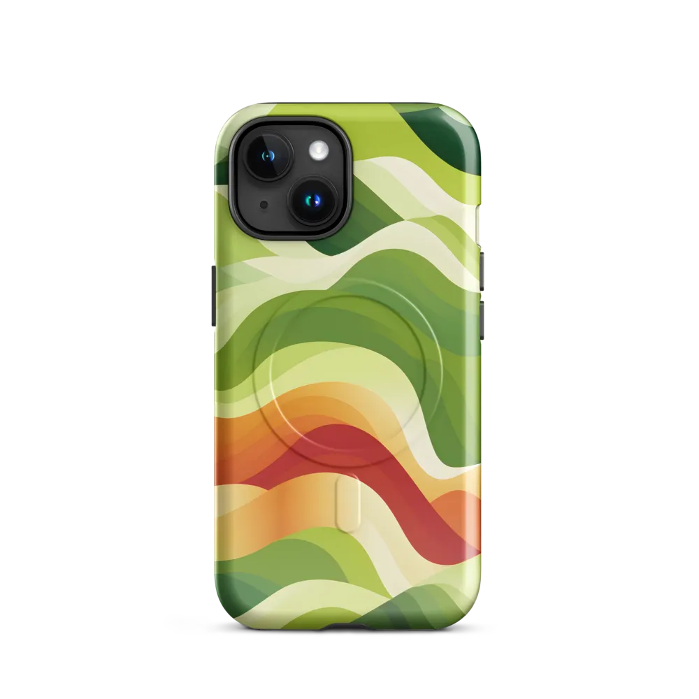 Waves of Nature | Phone Case |  15 | MagSafe® Tough Case | Glossy