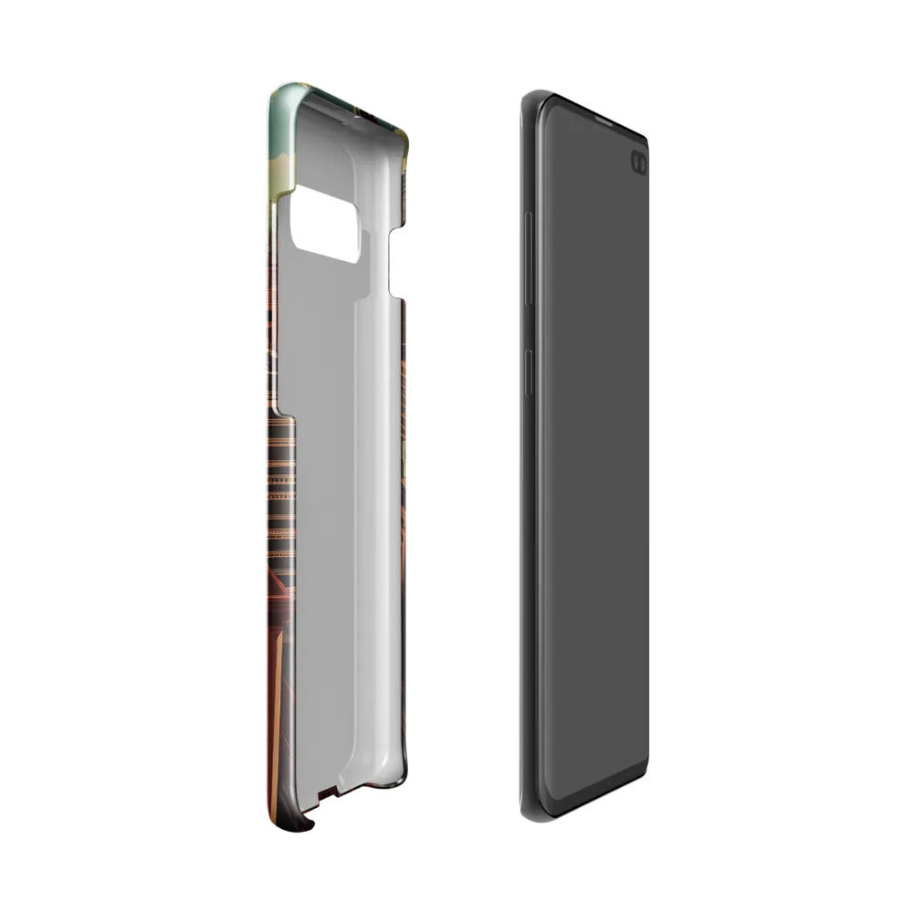 Urban Reverie: A Journey Through the City | Phone Case |  S10 | Snap Case | Glossy