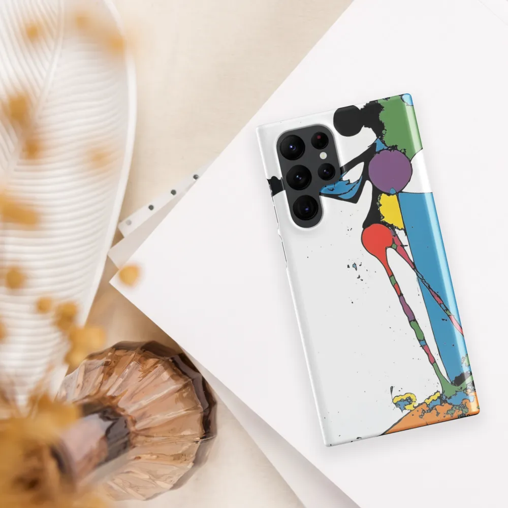 Dynamic Abstract Movement | Phone Case |  S22 Ultra | Snap Case | Glossy
