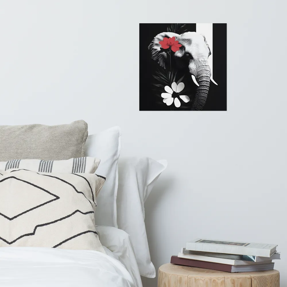 Elephant Harmony | Poster | 16″×16″