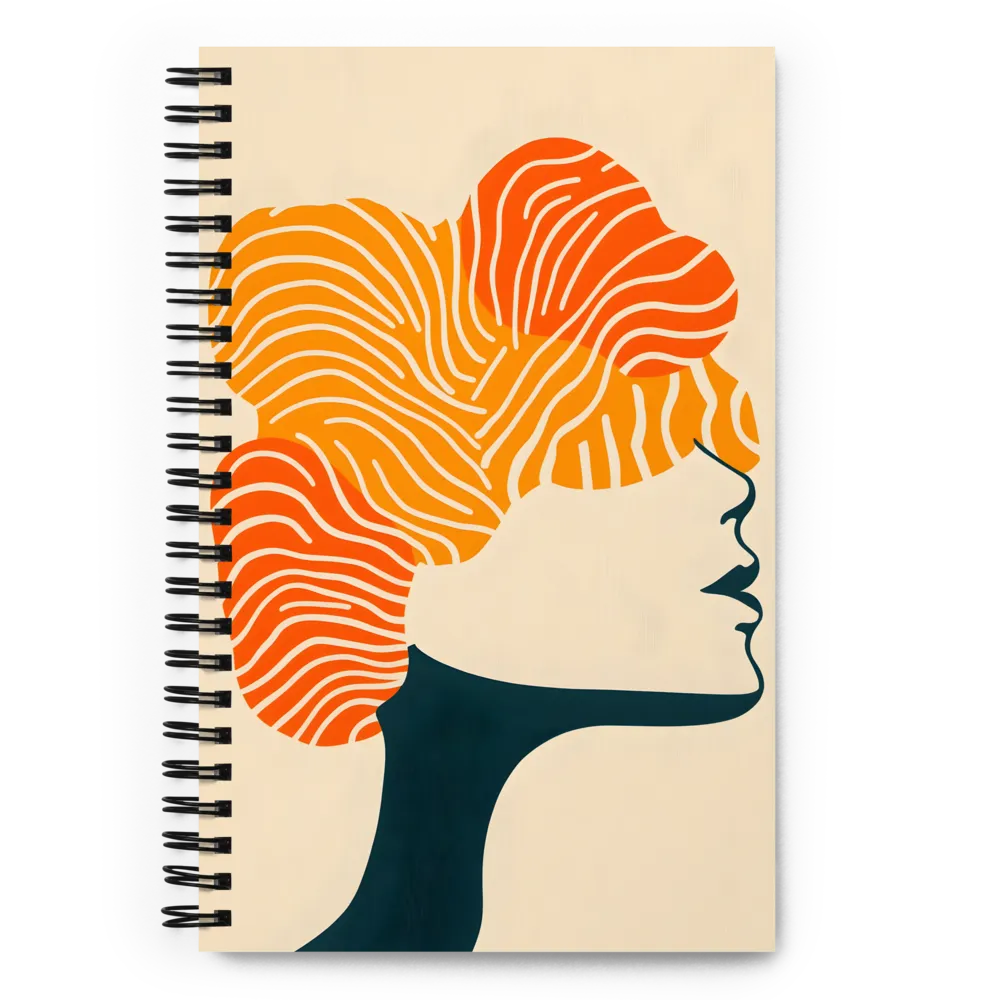 Flowing Essence | Spiral Notebook