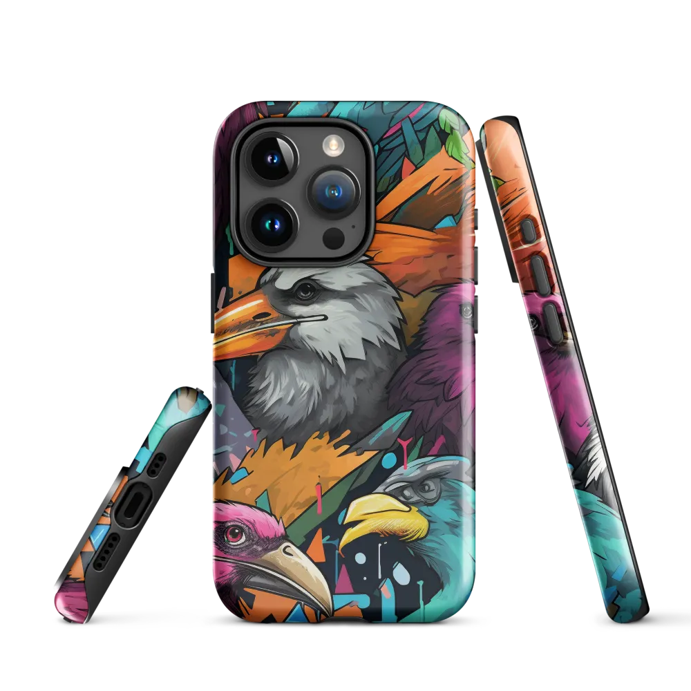 Avian Vortex: A Celebration of Color and Form