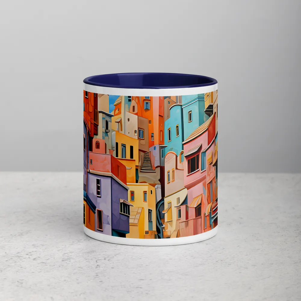 Vibrant Cityscape: A Kaleidoscope of Colors