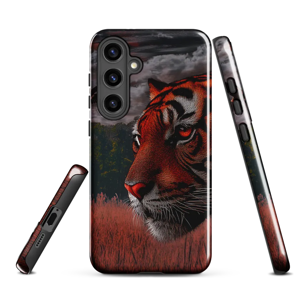 The Silent Guardian | Phone Case |  S24 Plus | Tough Case | Glossy