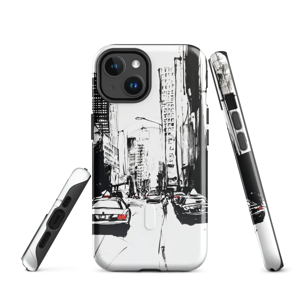 Urban Pulse: A Monochromatic Journey