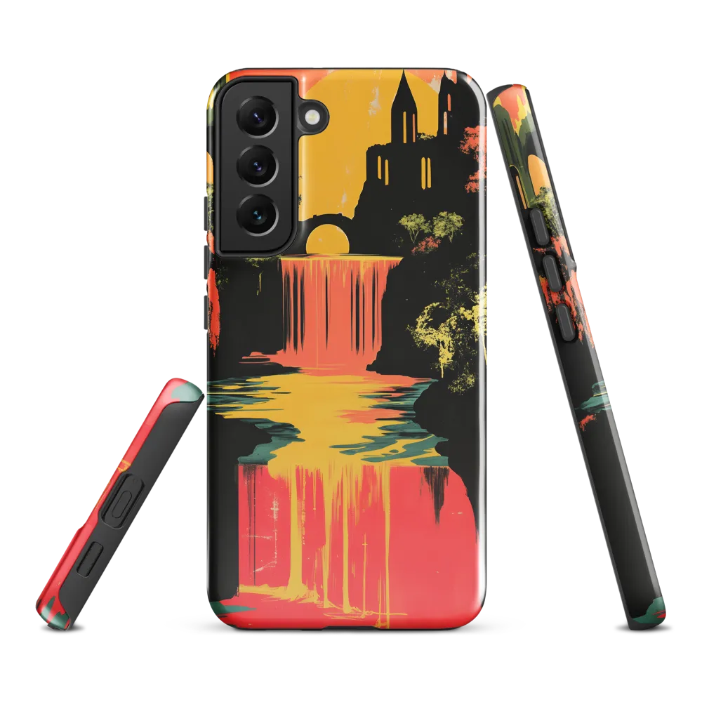Elysian Echoes: A Surreal Reflections | Phone Case |  S22 Plus | Tough Case | Glossy