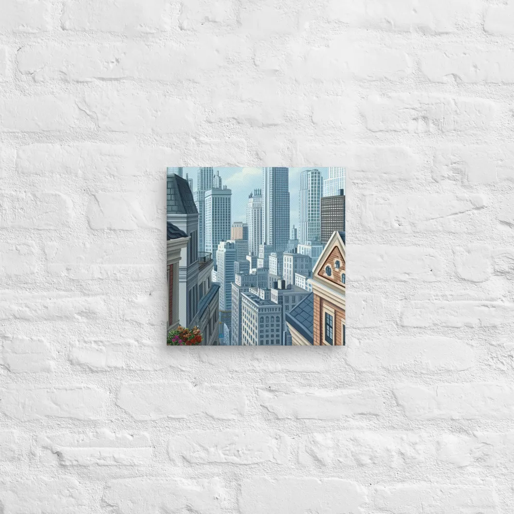 Urban Symphony | Canvas | 12″×12″