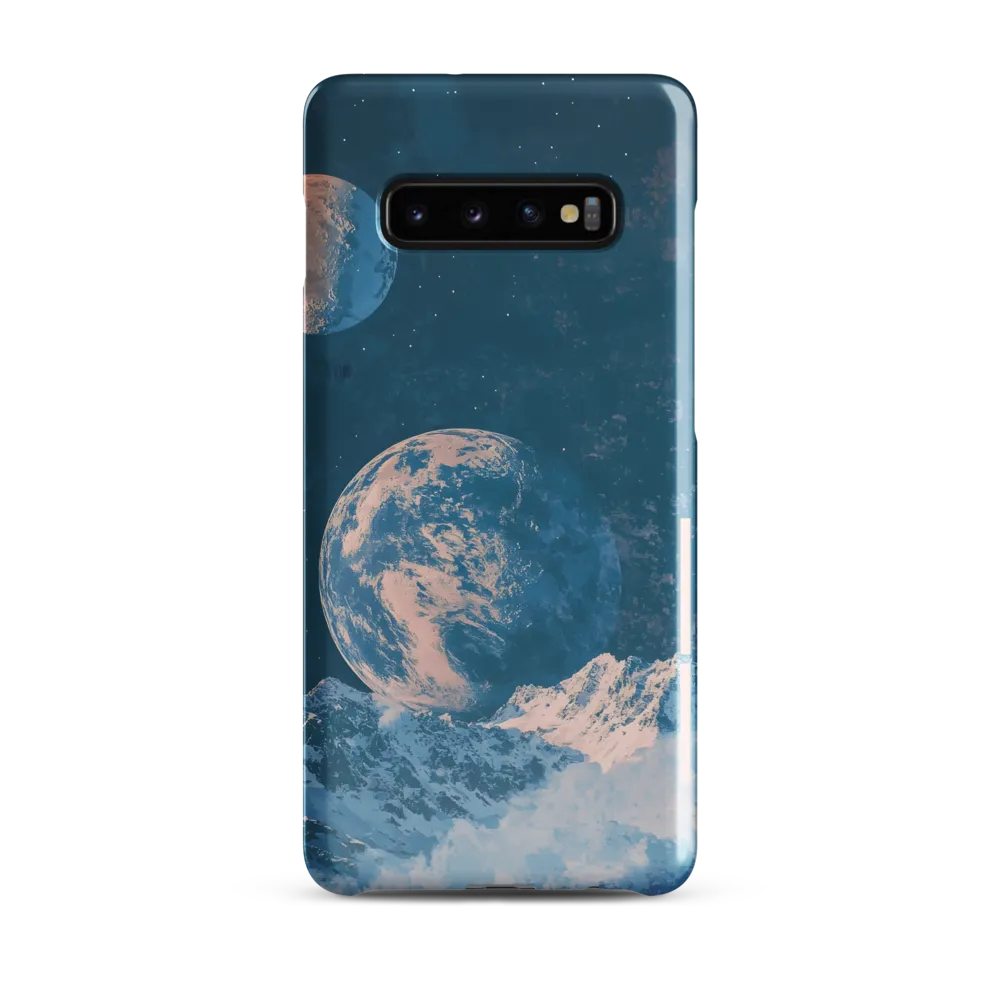 Cosmic Harmony: A Dance Among Celestial Bodies | Phone Case |  S10 Plus | Snap Case | Glossy