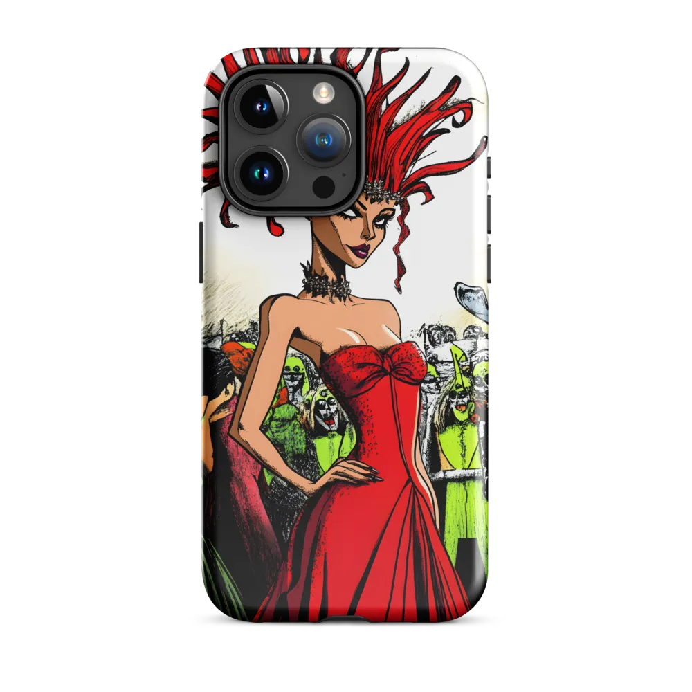 Fiery Elegance: A Fashion Statement