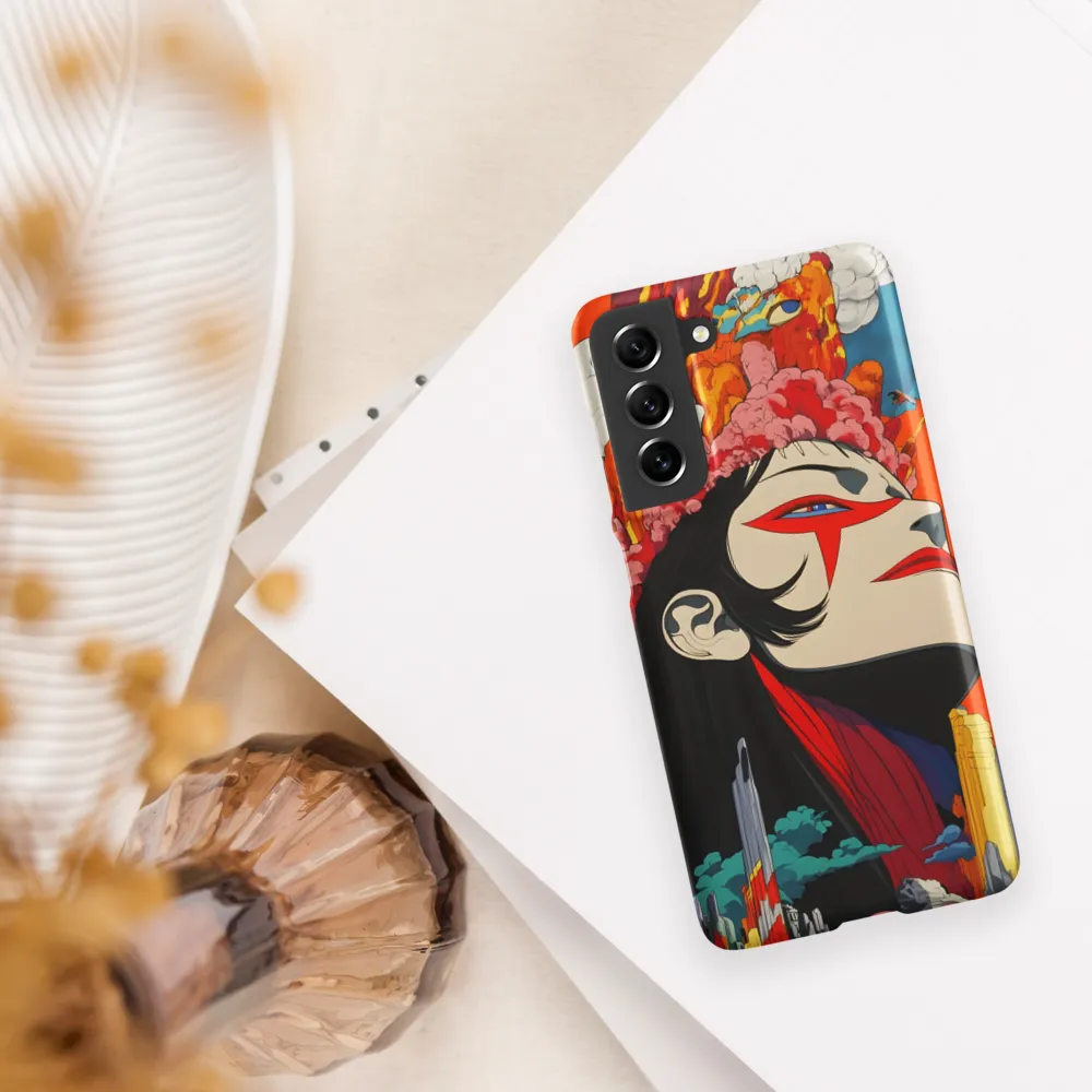 Eruption of Power | Phone Case |  S21 FE | Snap Case | Matte