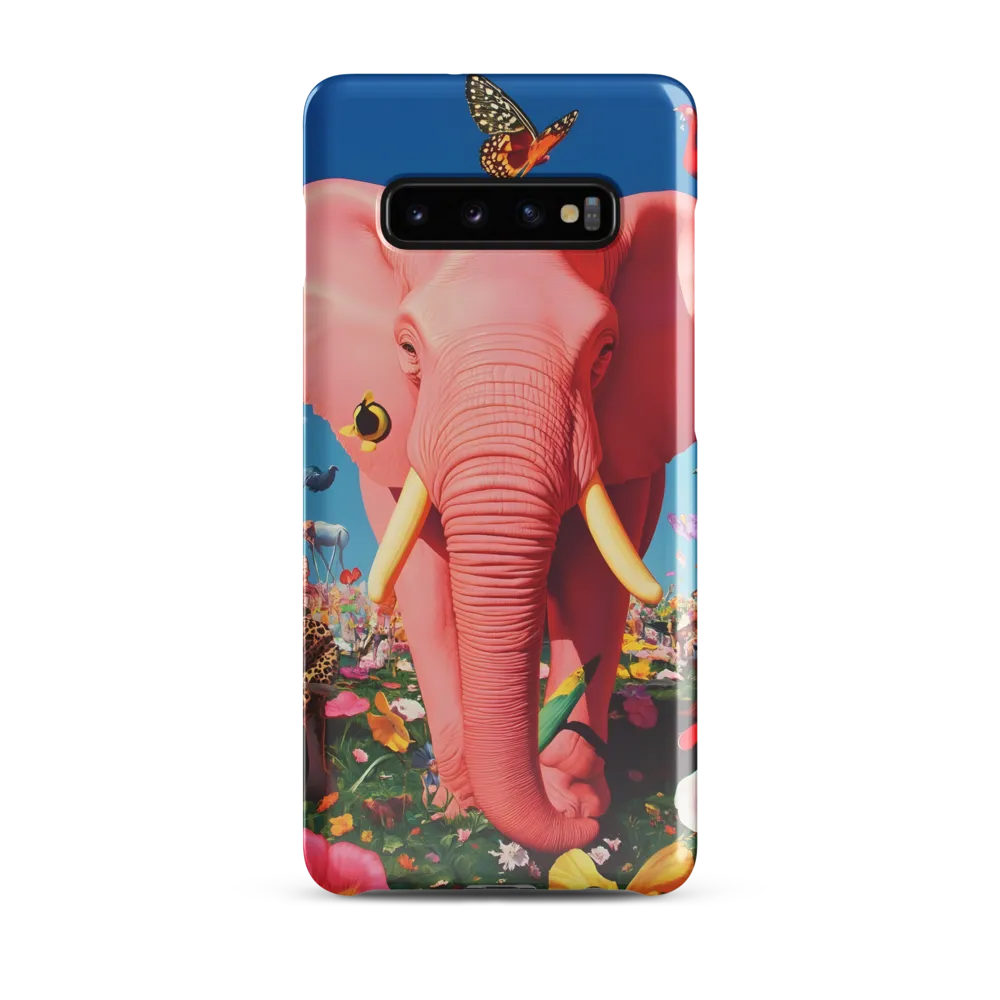 Surreal Garden: The Pink Elephant | Phone Case |  S10 Plus | Snap Case | Glossy