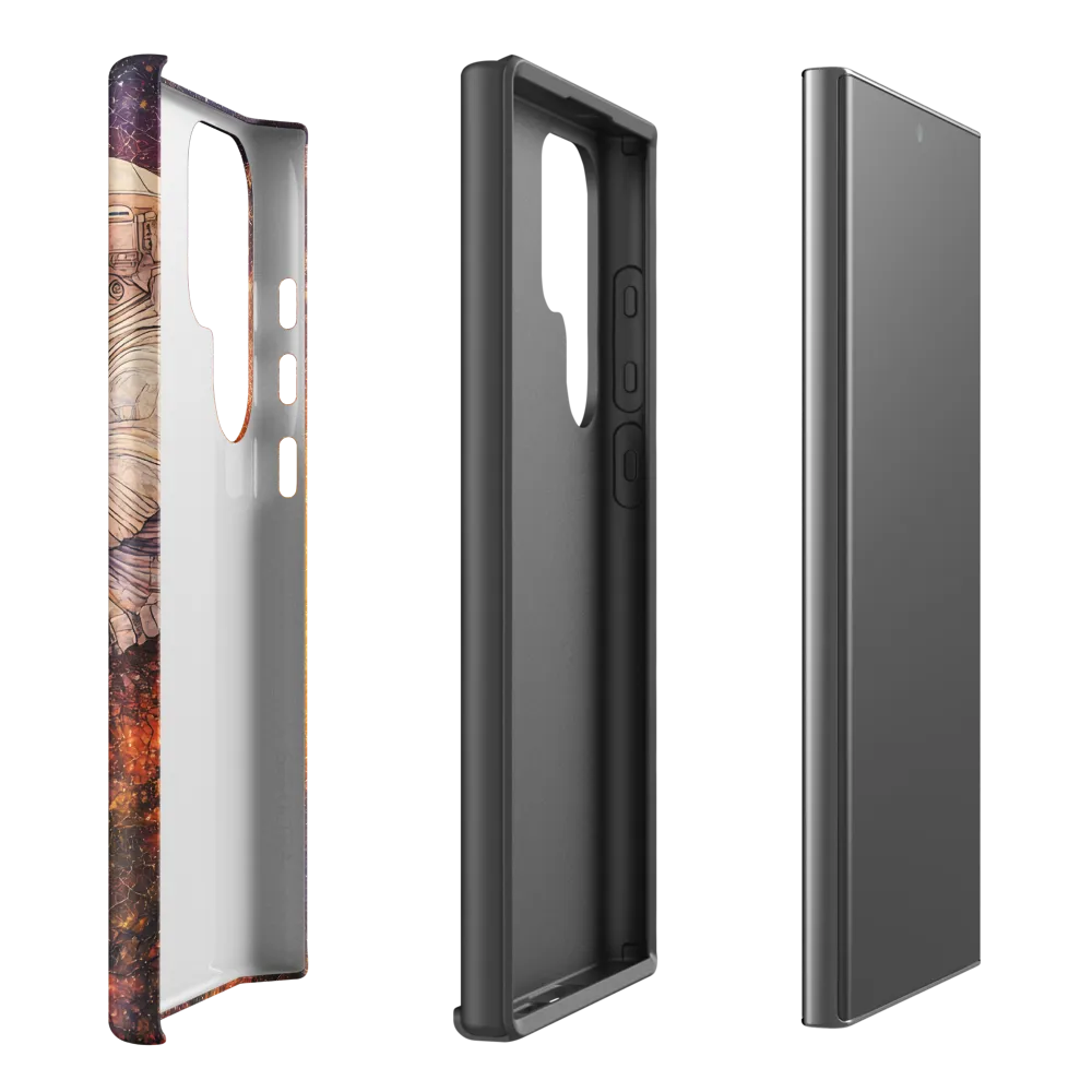 Cosmic Contemplation | Phone Case |  S23 Ultra | Tough Case | Matte