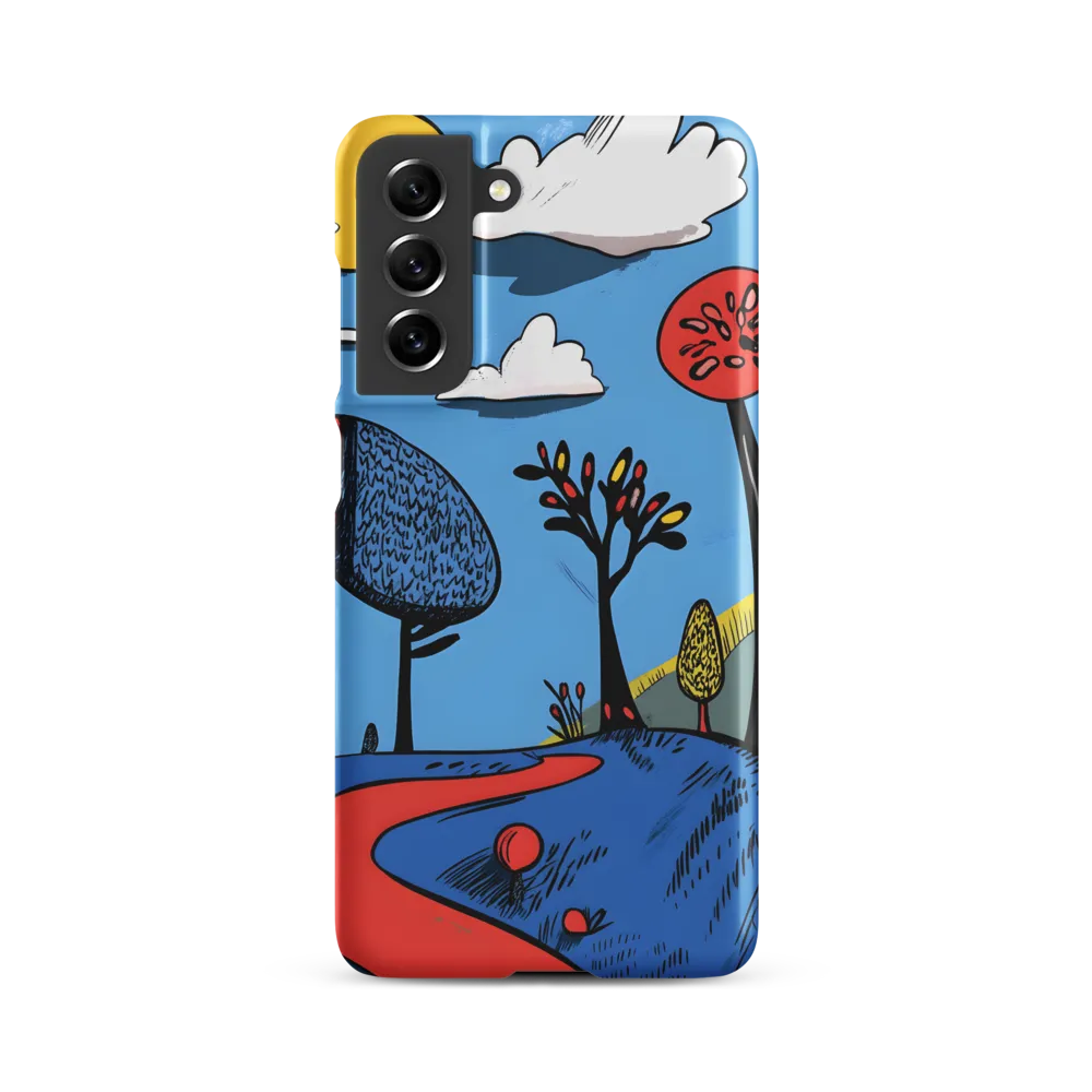 A Playful Journey Through Whimsical Woods | Phone Case |  S21 FE | Snap Case | Matte
