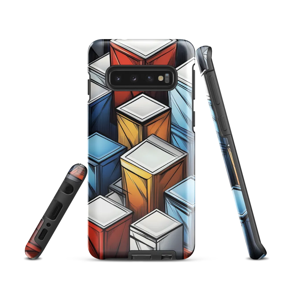Geometry of Colorful Containers