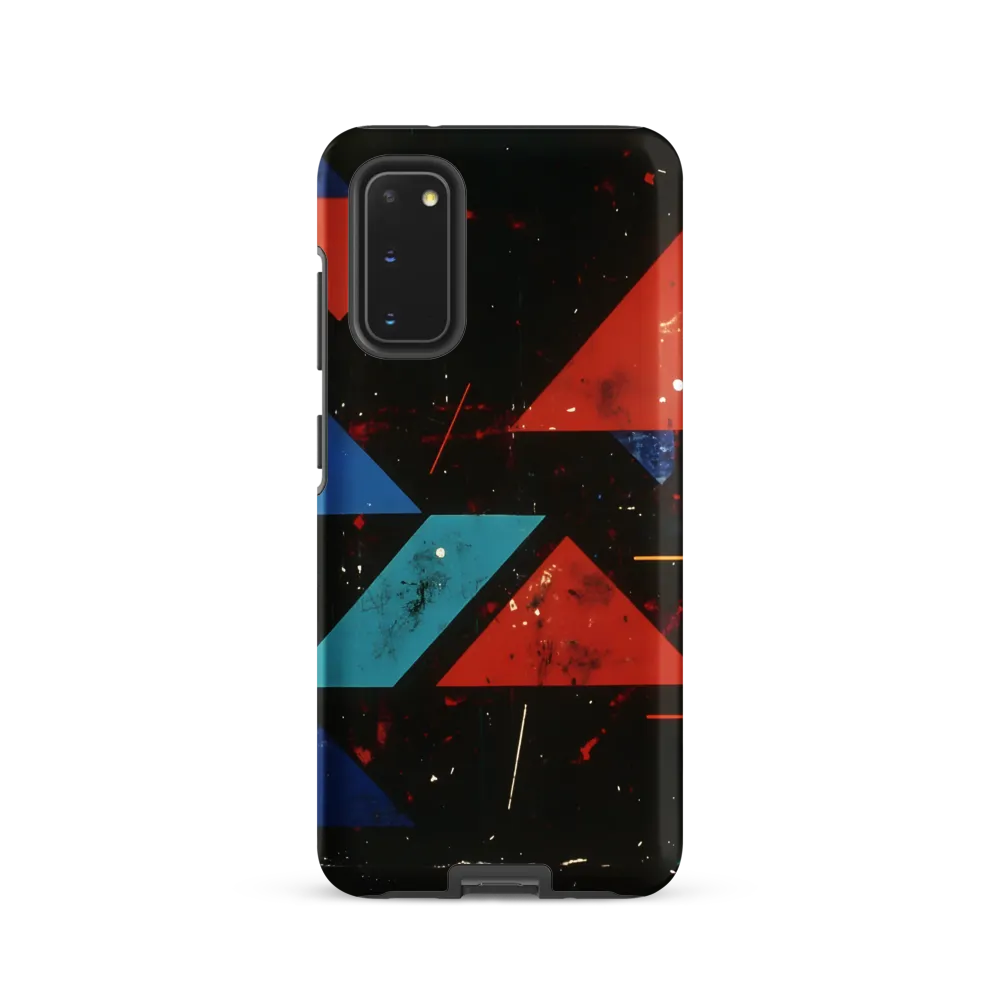 Dynamic Geometric Harmony | Phone Case |  S20 | Tough Case | Matte