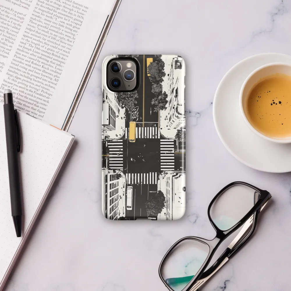 Urban Intersection: A Bird’s-Eye Perspective | Phone Case |  11 Pro Max | Snap Case | Glossy