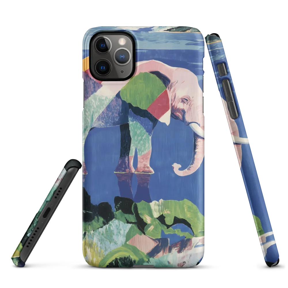 Serenity in Color: The Elephants of Reflection