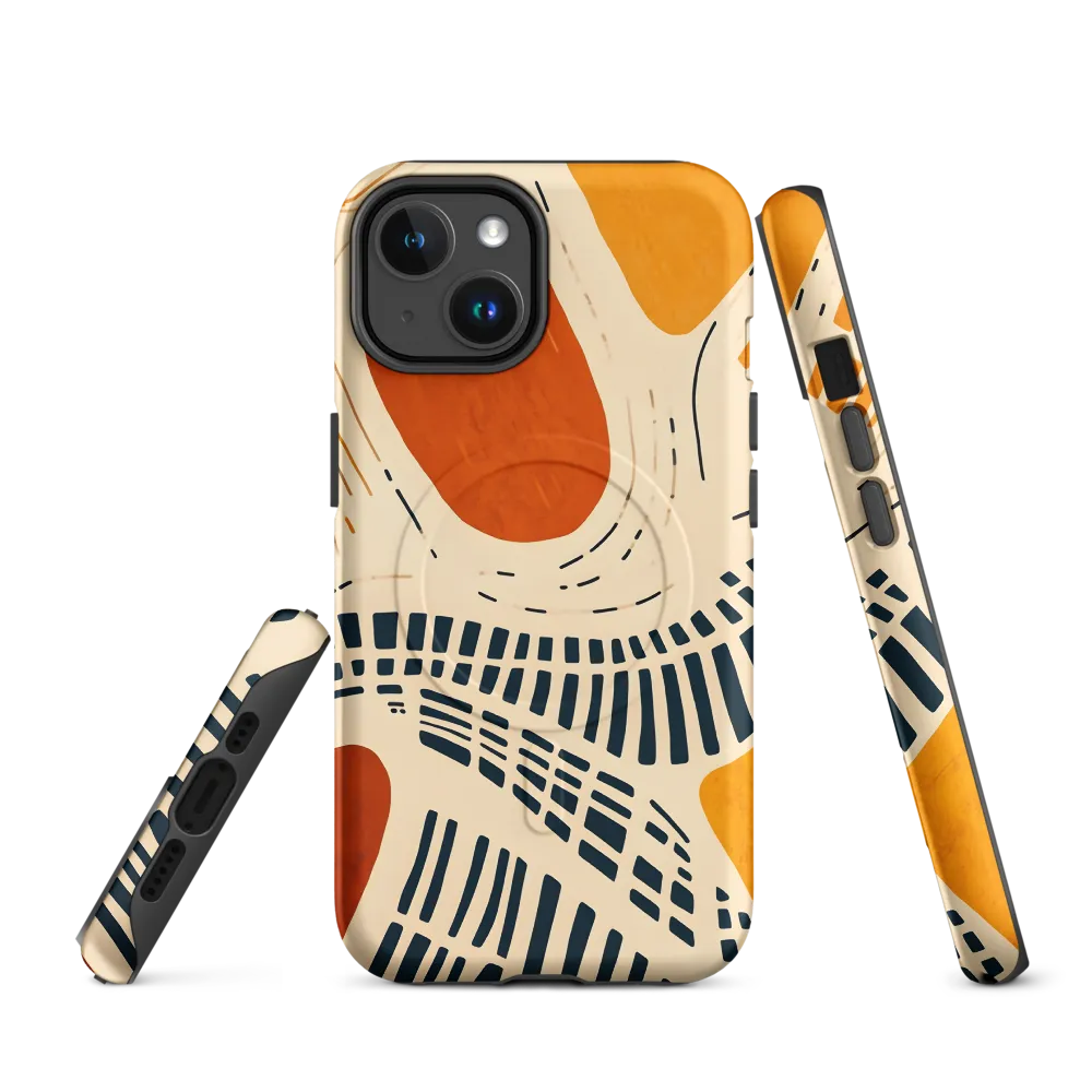 Urban Patterns in Harmony | Phone Case |  14 | MagSafe® Tough Case | Matte