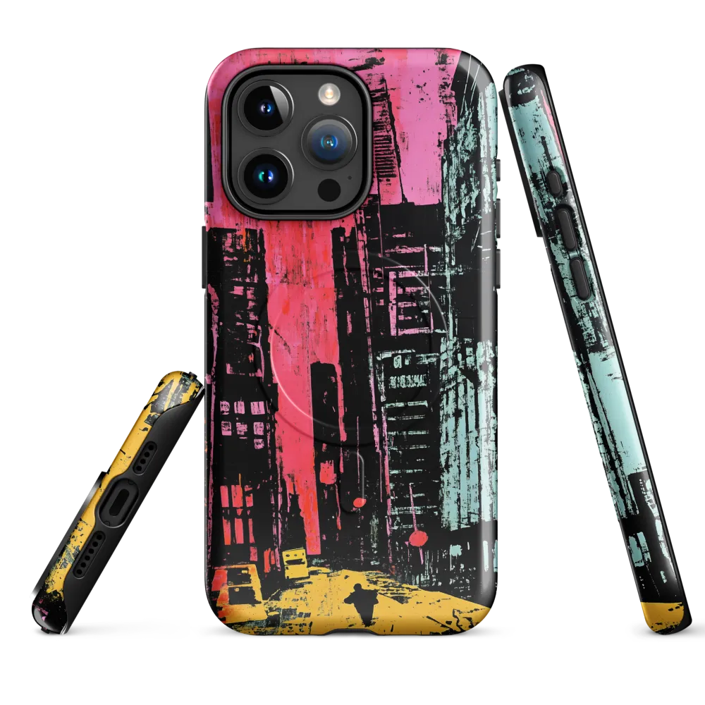 Vibrant Urban Dreams | Phone Case |  15 Pro Max | MagSafe® Tough Case | Glossy