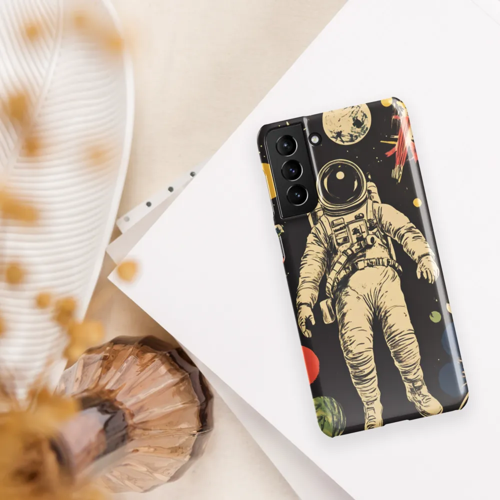 Cosmic Journey: An Astronaut's Perspective | Phone Case |  S21 Plus | Snap Case | Glossy