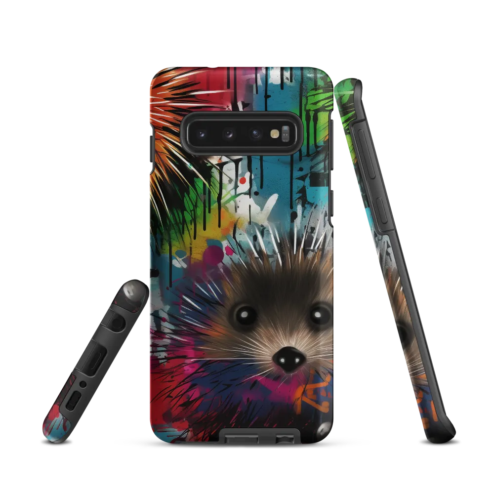 Whimsical Hedgehogs in a Kaleidoscopic Wonderland