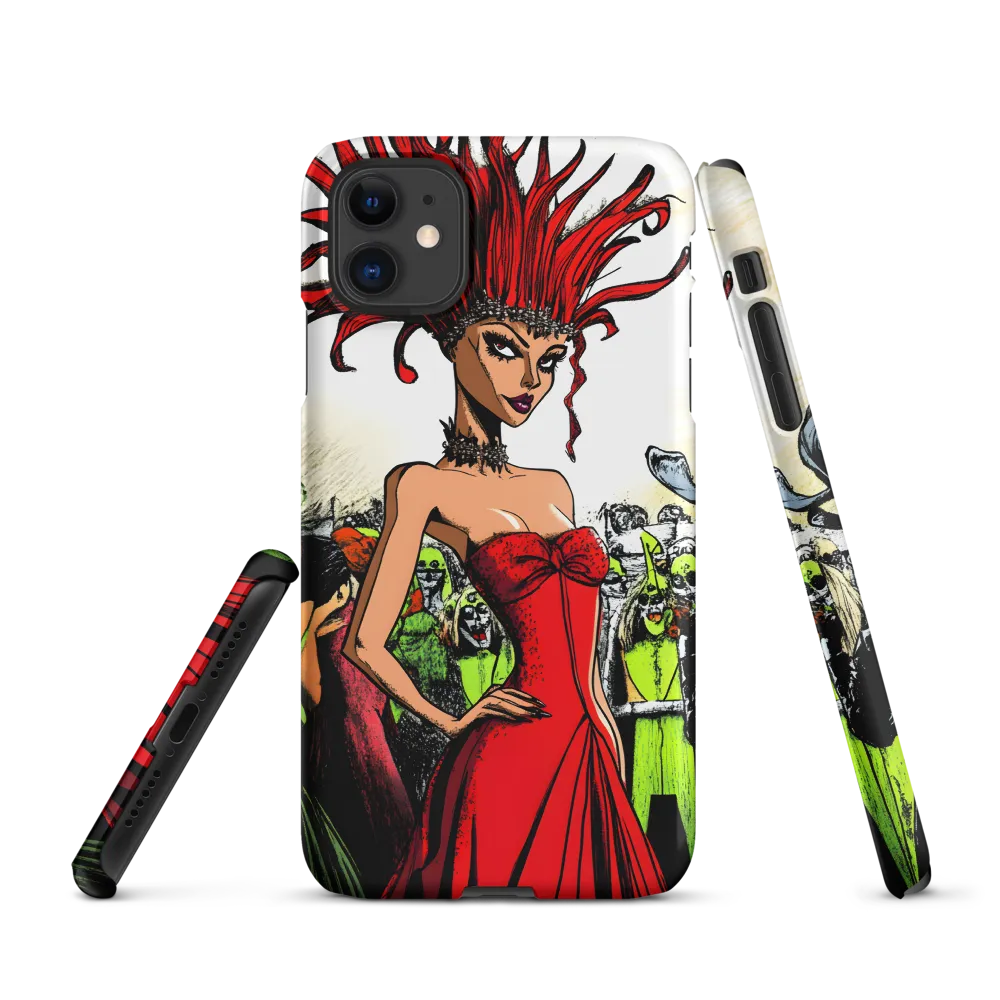 Fiery Elegance: A Fashion Statement