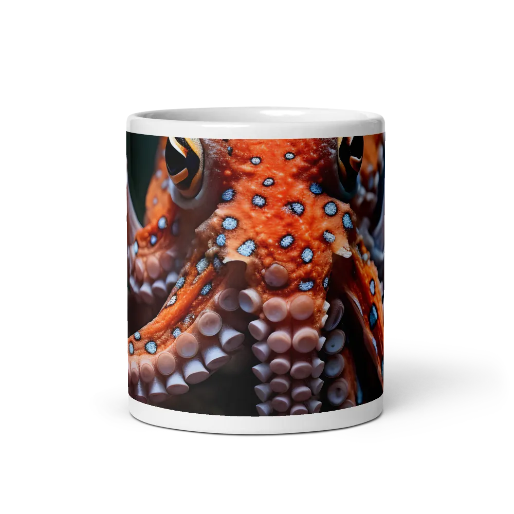 Curiosity of the Deep: The Orange Octopus | Mugs | Multiple Sizes & Colors