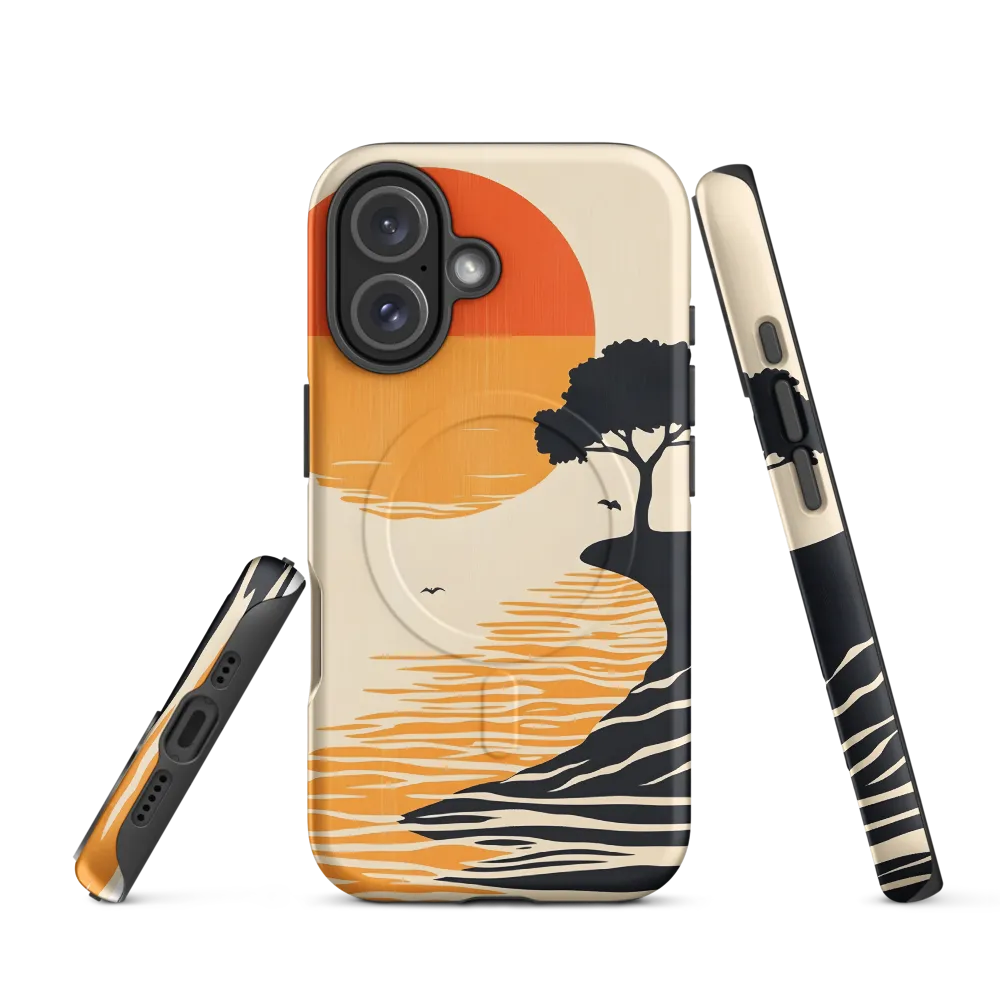 Serene Sunset | Phone Case |  16 | MagSafe® Tough Case | Matte