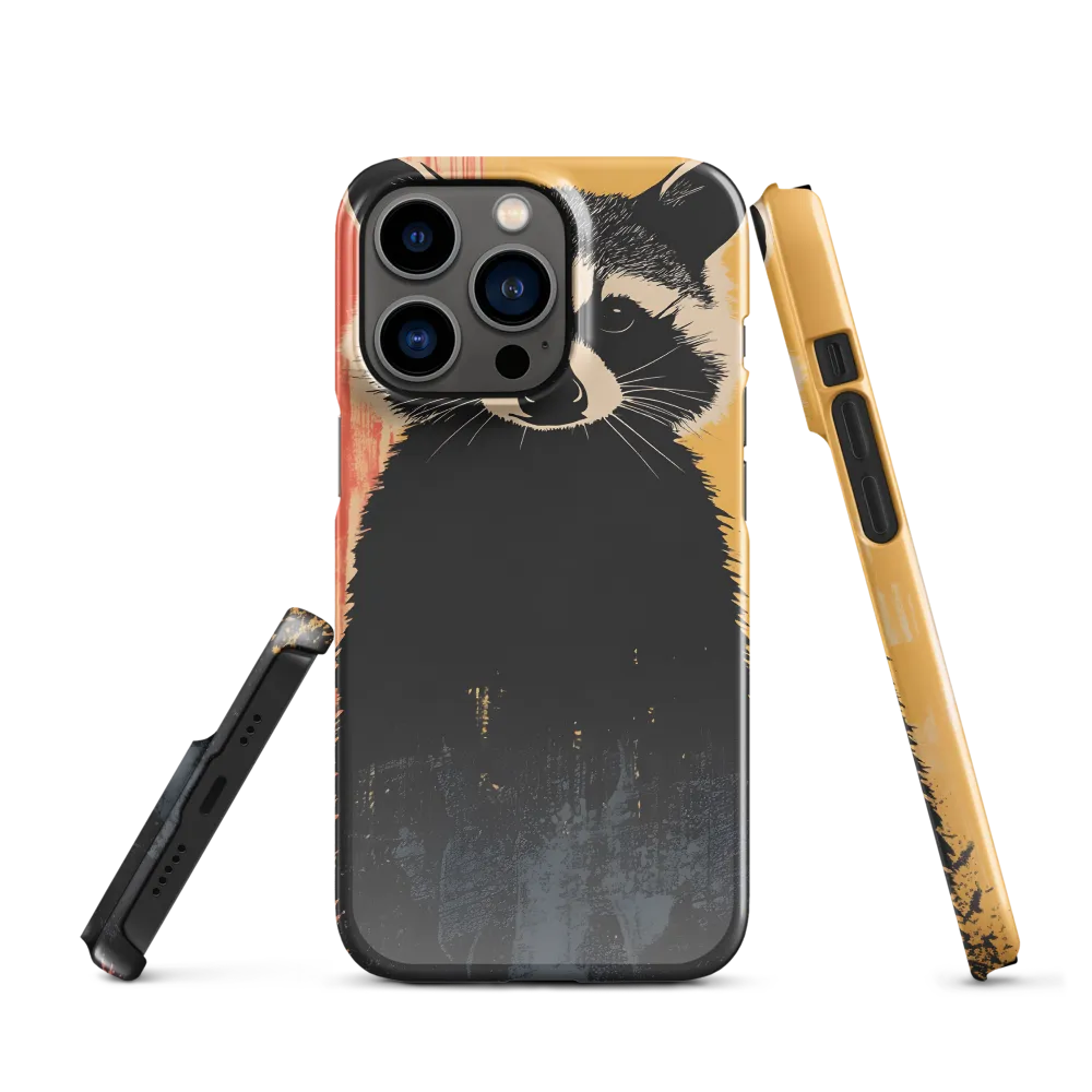Whimsical Raccoon Portrait