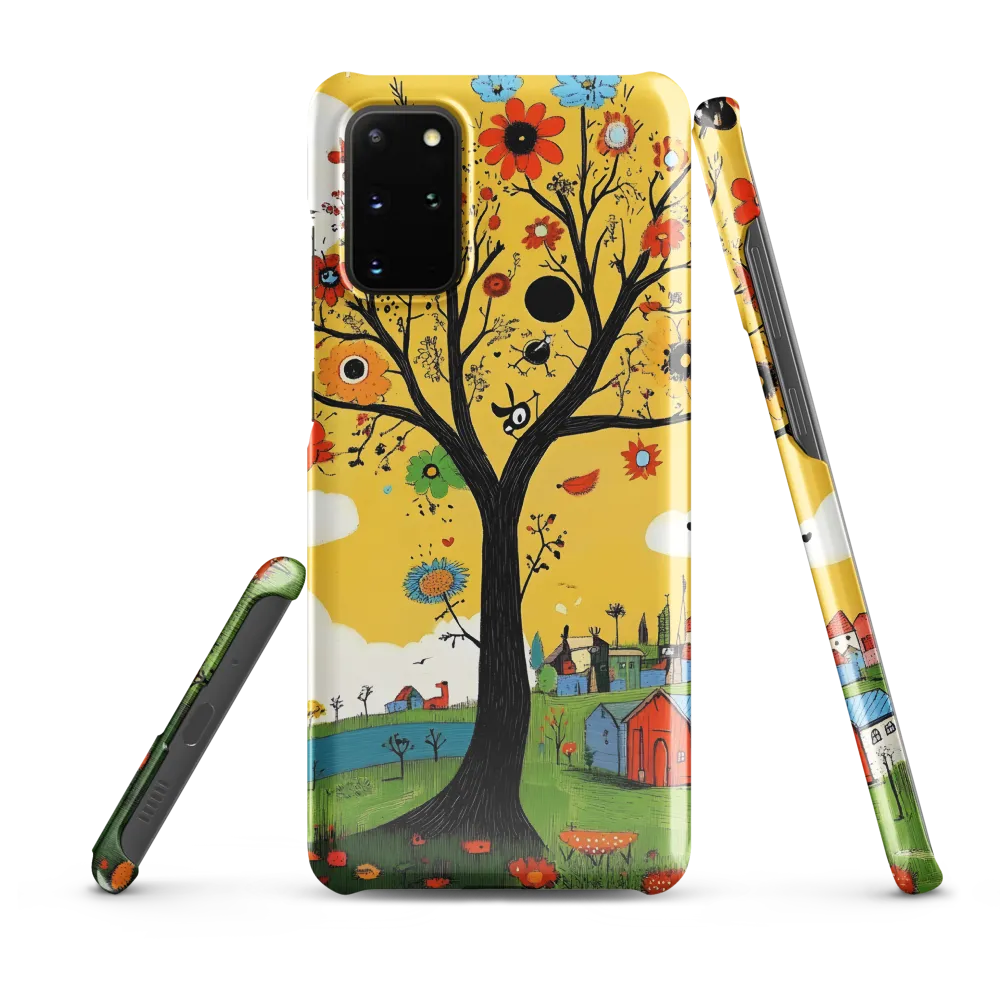 Whimsical Blooms of Life | Phone Case |  S20 Plus | Snap Case | Glossy